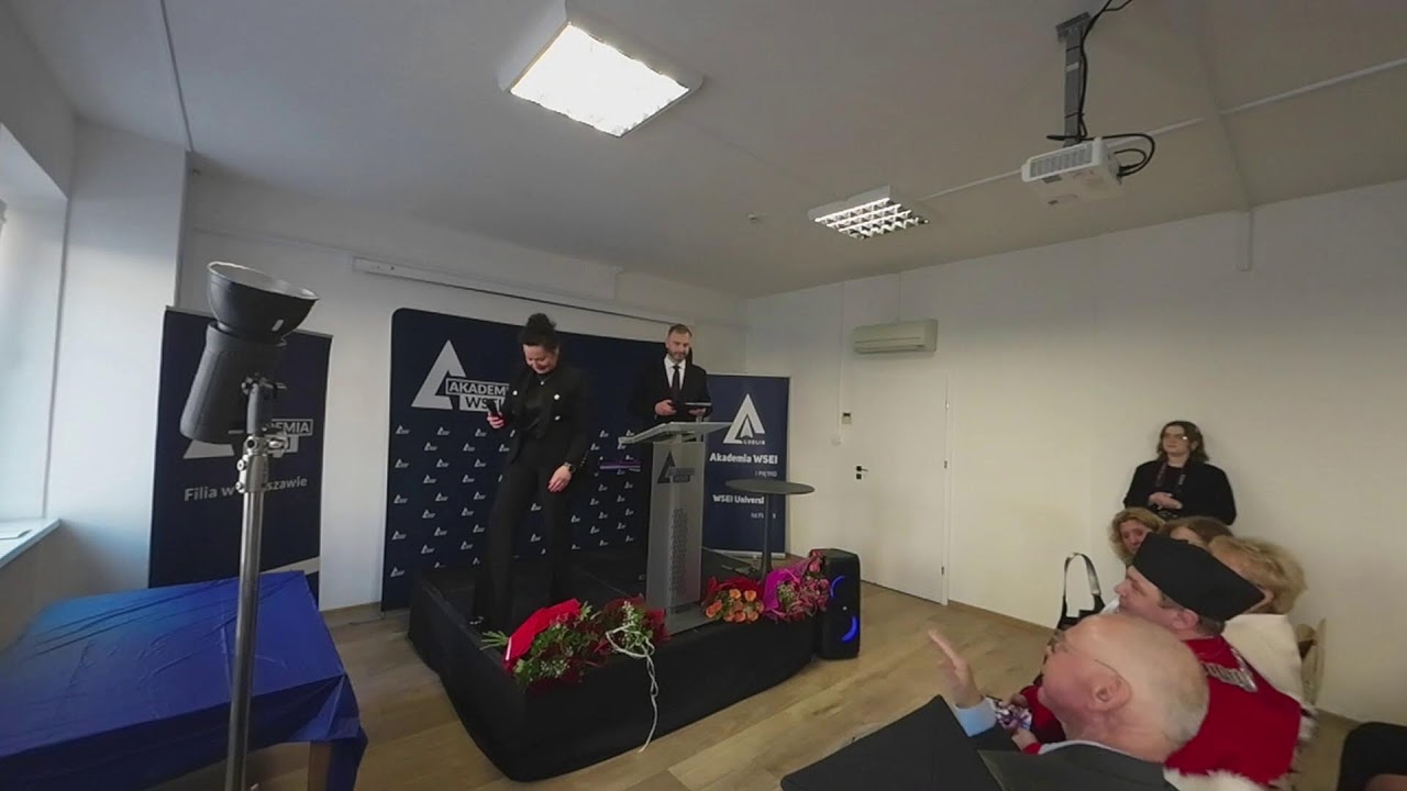 Diploma ceremony for nursing students - Warsaw Branch