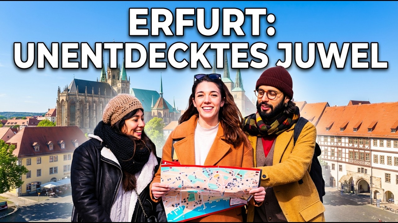 Die Schönsten Sehenswürdigkeiten in Erfurt Top 4K: Mittelalter-Magie in Thüringens Hauptstadt!