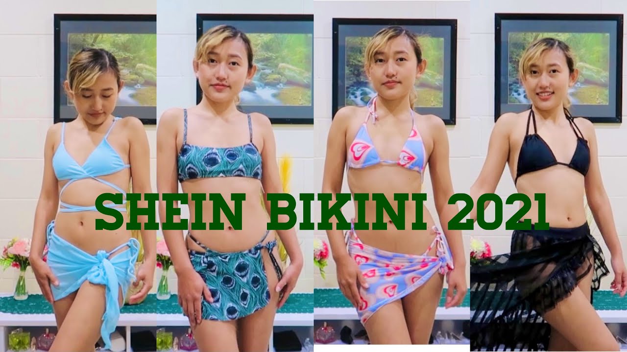 SHEIN bikini try on haul 2021 / Bikini haul