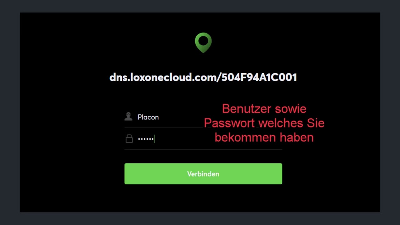 Anleitung Loxone App