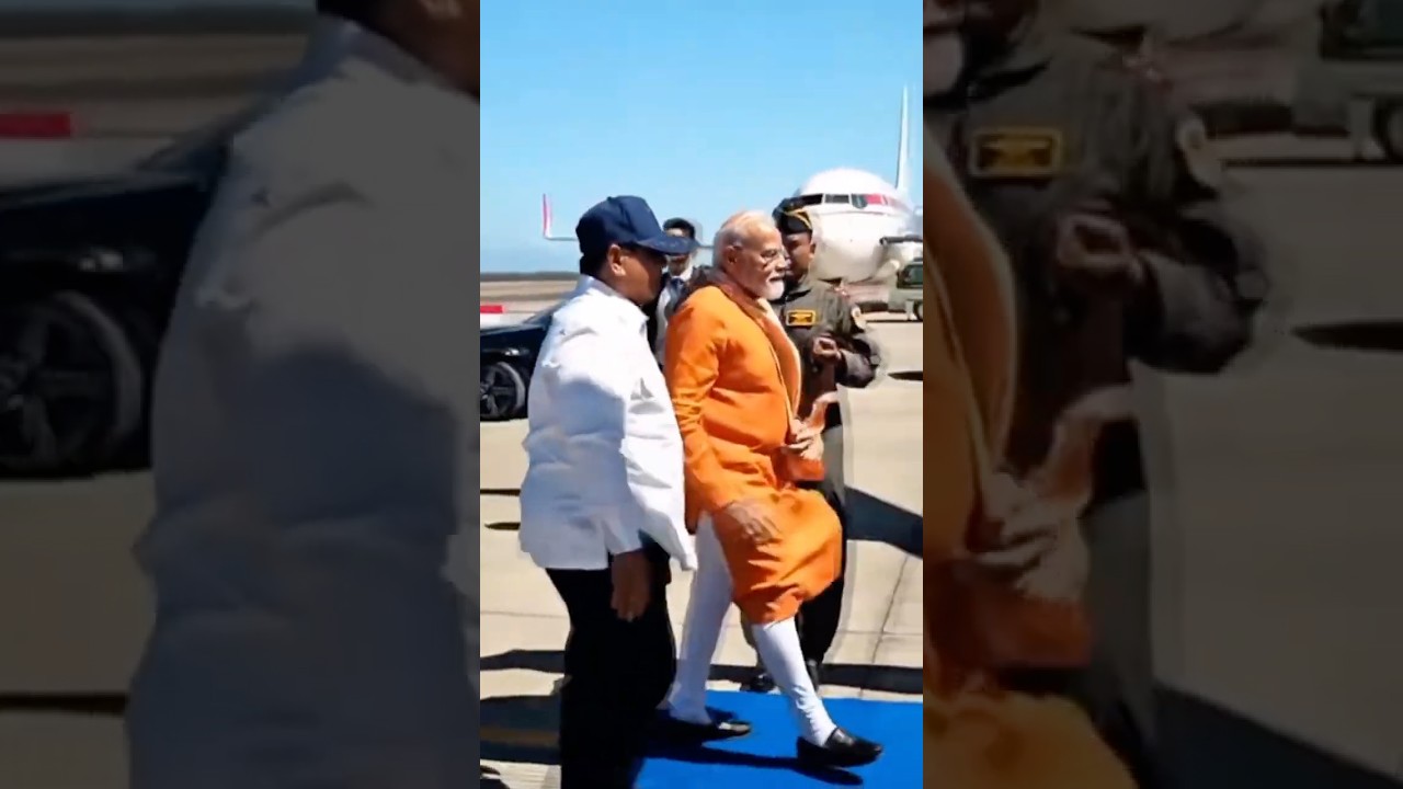 PM Modi Boards Helicopter with President Prabowo in Indonesia