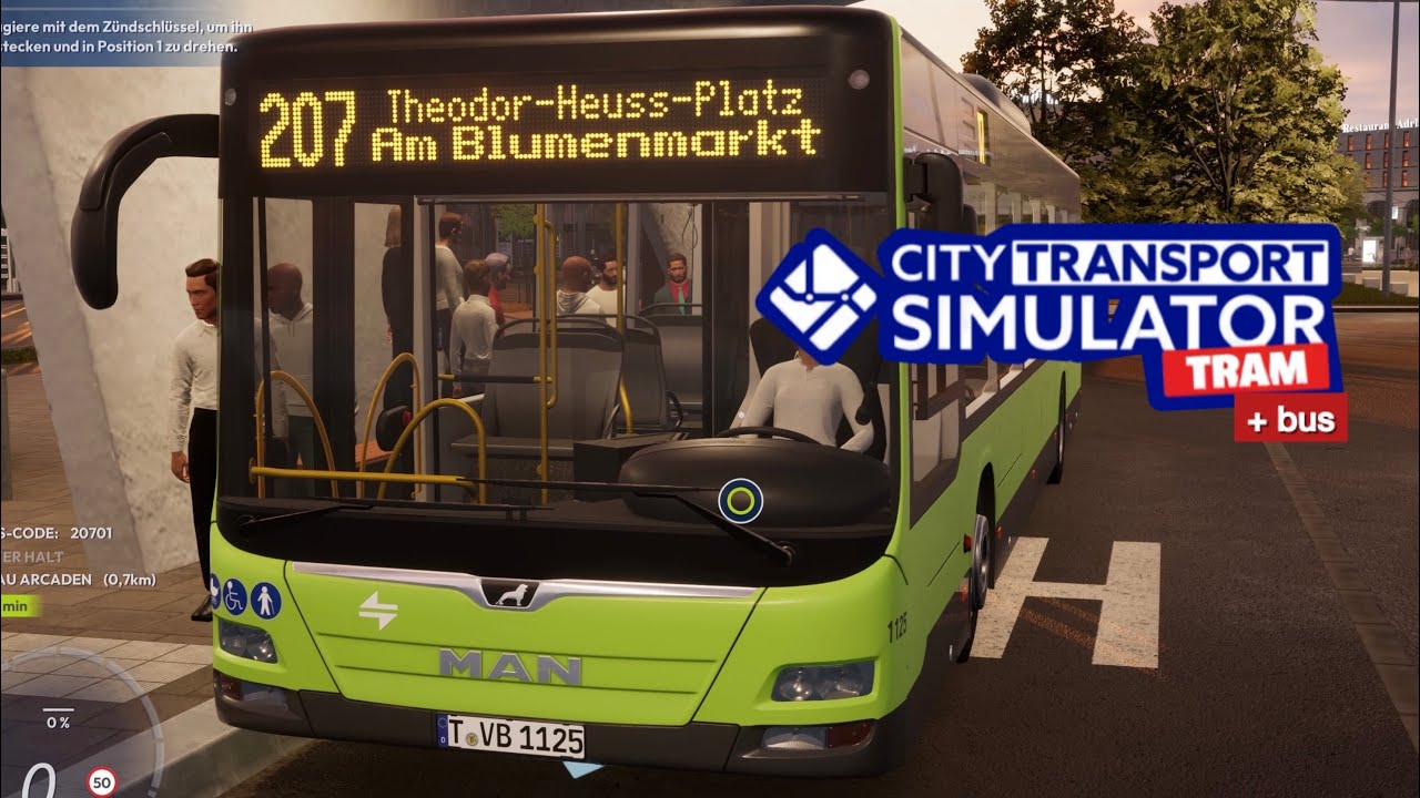 CTS 🚎: „VORNE EINSTEIGEN!“ | MAN Lion's City A21 | CITY TRANSPORT SIMULATOR [#1]