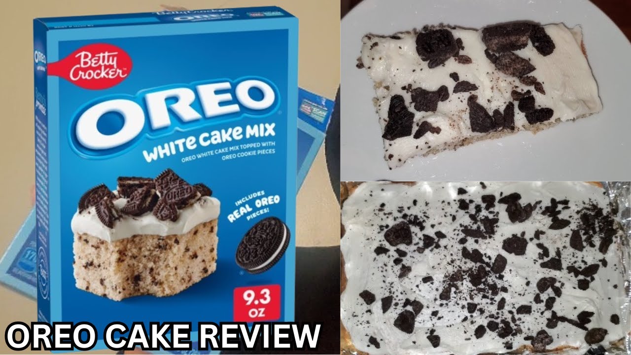 I Baked an Oreo Cake! | Oreo White Cake Mix Review