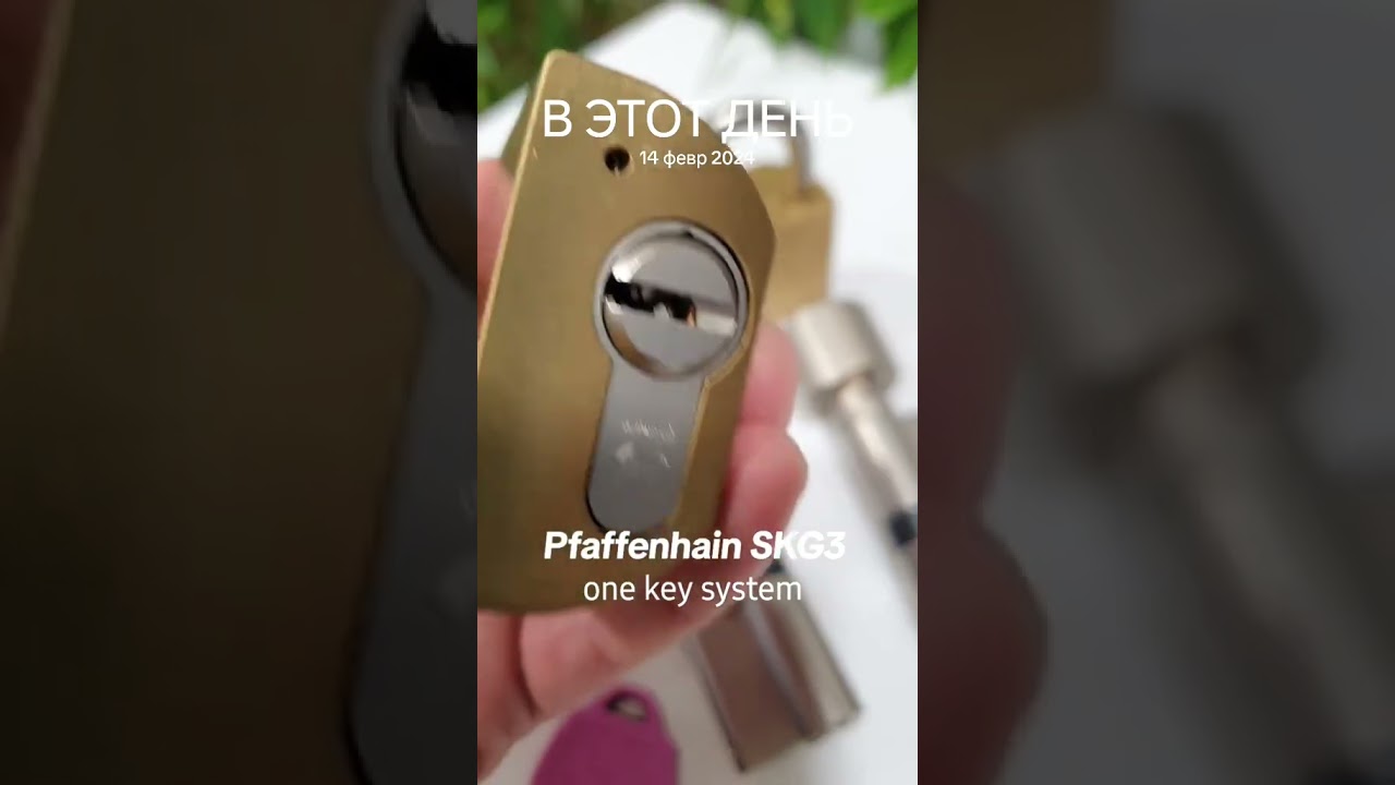 Abus Pfaffenhain SKG3, Германия. Цилиндры и навесные замки под один ключ. #входныедвери