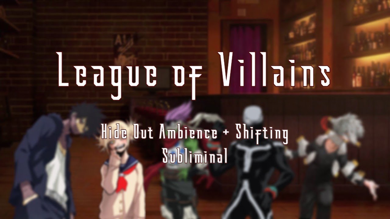 League of Villains Base Ambience *°࿐ MHA ༊*·˚ 𝐬𝐡𝐢𝐟𝐭𝐢𝐧𝐠 𝐬𝐮𝐛𝐥𝐢𝐦𝐢𝐧𝐚𝐥