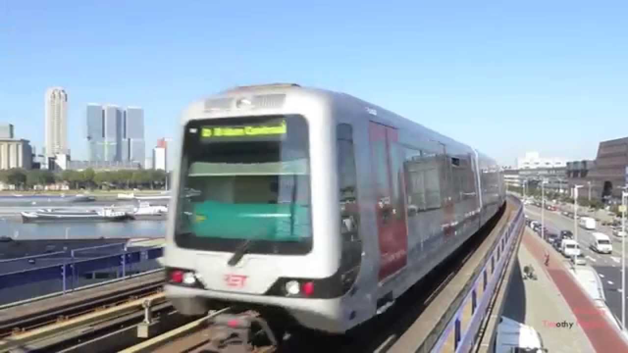 The Metro in Rotterdam, Netherlands 2015