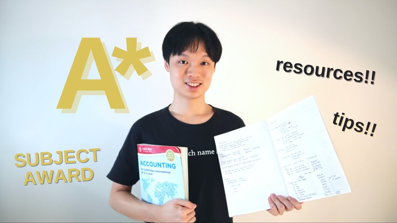 How to Get A* in Accounting A Level | A Level study tips