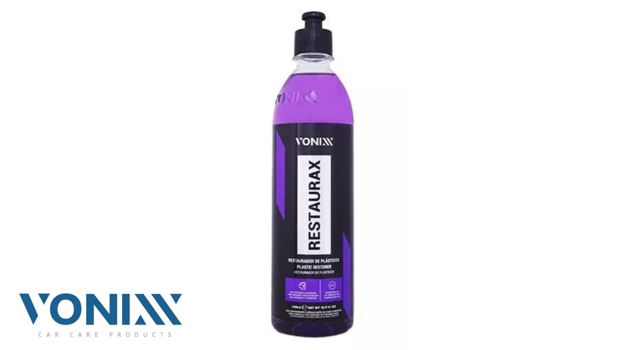 VONIXX RESTAURAX - Restaurador De Pl&aacute;sticos Interno E Externo Spray 500ML
