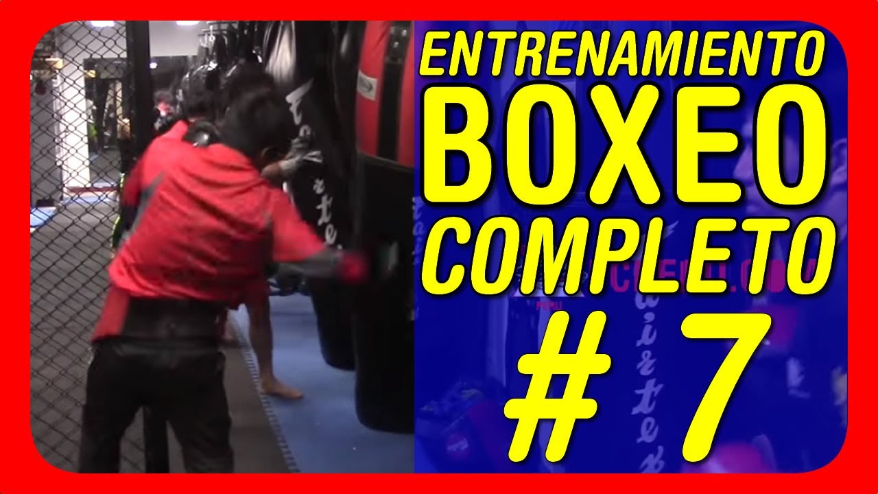 🥊 Entrenamiento de boxeo Completo 🏆 clase de Boxeo #7 💪 Escuela de Boxeo 👍