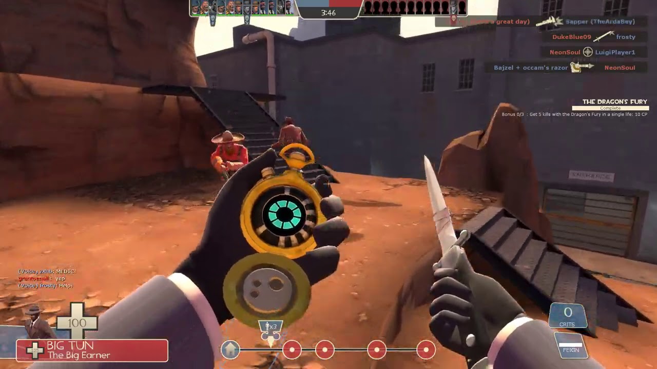 Team Fortress 2 Spy Gameplay