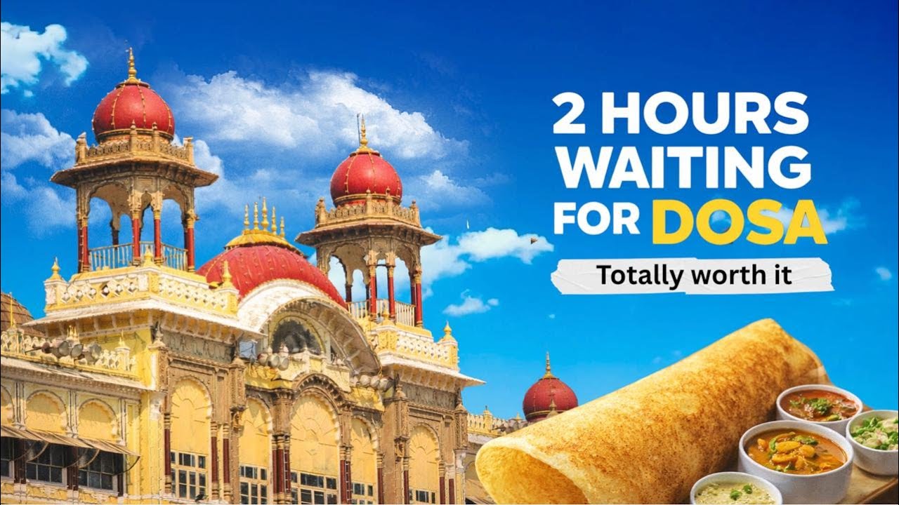 Why This Mysore Dosa Shop Has a 2-Hour Wait! I Mysore Palace Tour & Coorg guide | Travel Vlog