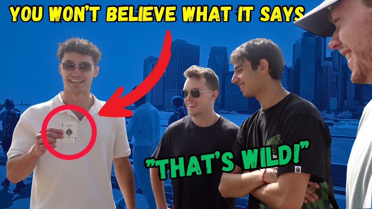 Mind-Blowing Card Magic Reactions From Unsuspecting Strangers