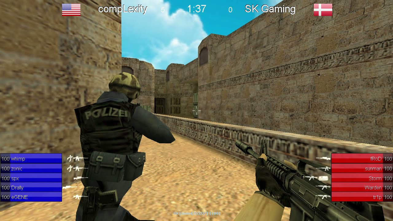 [ HLTV ] SK Gaming.dk vs compLexity (ESWC 2005) #1Part