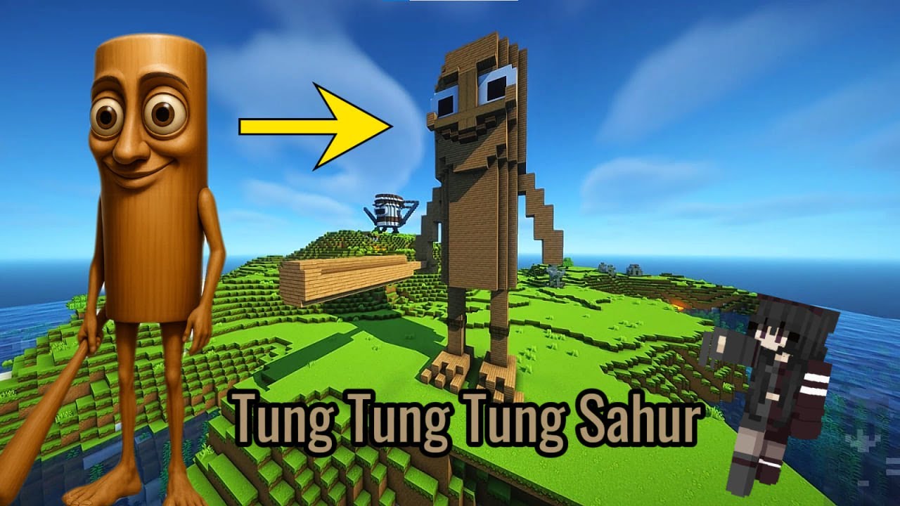 Minecraft  Tung Tung Sahur Build🛠️