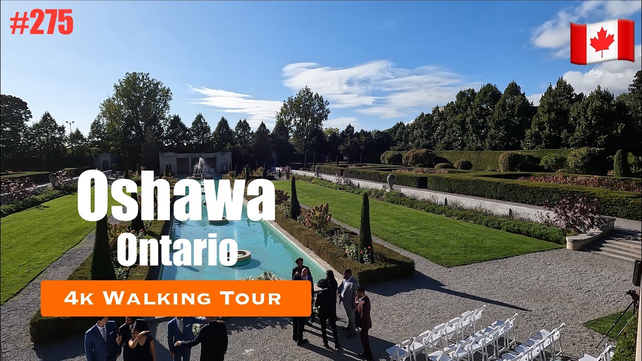 [4K] Walking Canada's Grandest Gardens, Parkwood Estate, Oshawa Ontario Canada | #275
