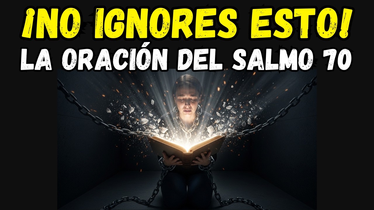 ¡No ignores esto! La oración del Salmo 70 puede cambiar tu vida y traer paz inmediata AHORA.