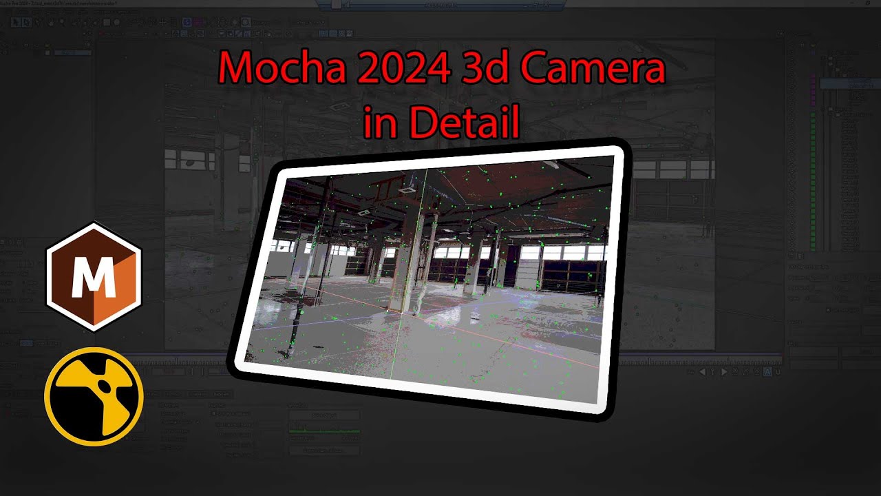 Mocha 2024 3d Camera Track - Detailed tutorial