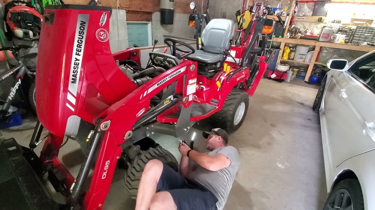 Пошаговая замена масла Ez Massey Ferguson!