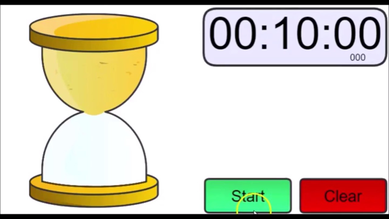 10 Minutes- Sand Timer