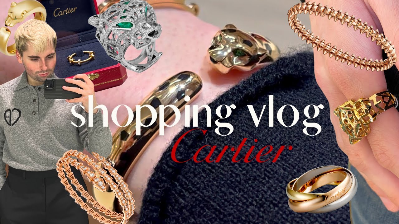 CARTIER SHOPPING VLOG | FOUND my NEXT CARTIER PIECE?? 🐆 What to Buy From Cartier