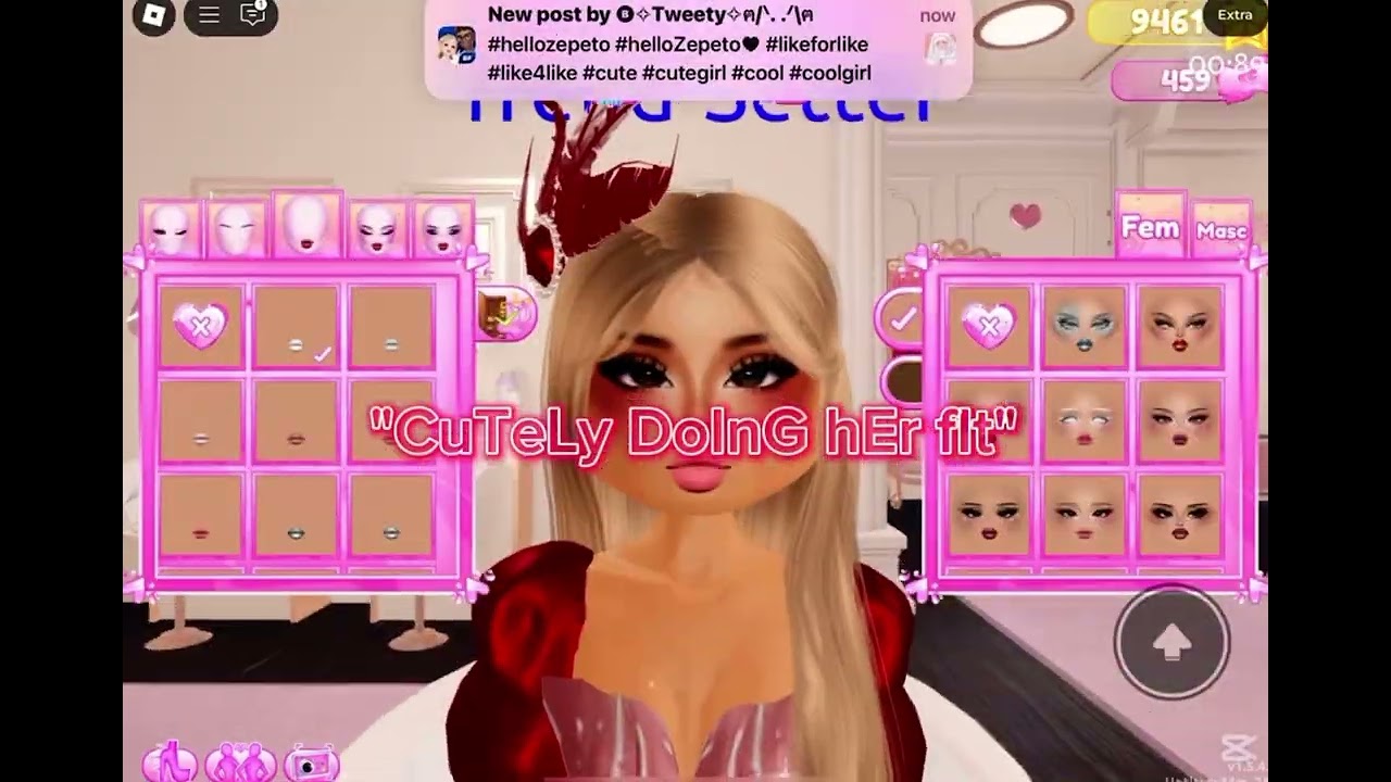 PLAYING THE NEW DTI UPDATE! |have u played it? I did last Saturday! 💋❤️🎄#dresstoimpress #wintervibe