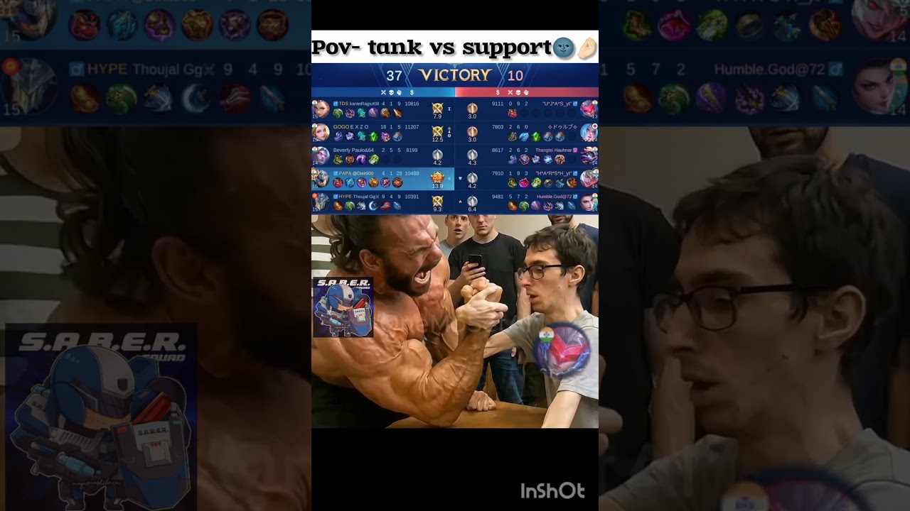 Tank vs Assassin🤌🏻#moba5v5pippin #mobilelegends #@Dixit900 #anime #new #moba #cool