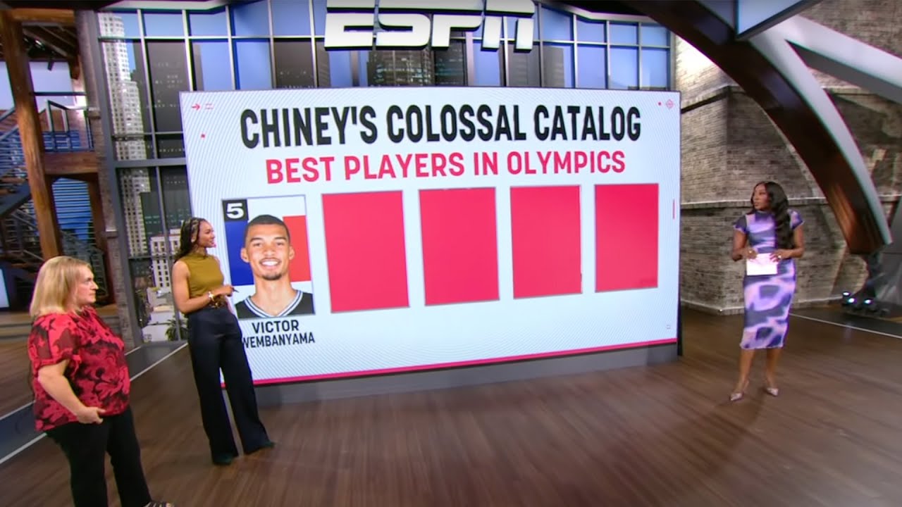 Chiney's List of the BEST basketball players in the Olympics 🏀 | NBA Today