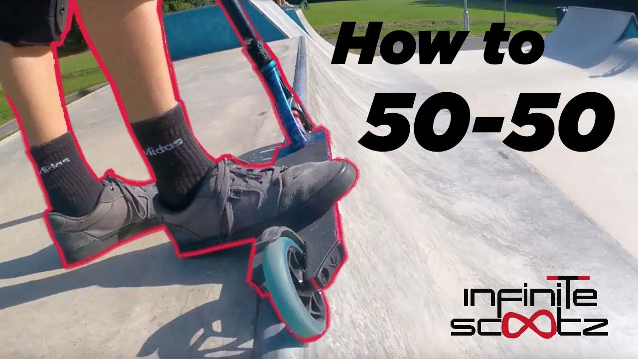 How to 50-50 drop in on a Scooter - Infinite Scootz