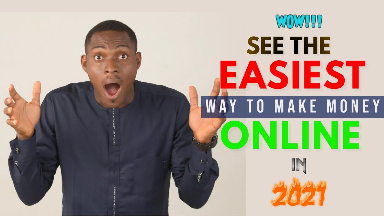 SEE the EASIEST way to Make Money Online with No Investment, No Skills, needed. (FOR BEGINNERS) 2021