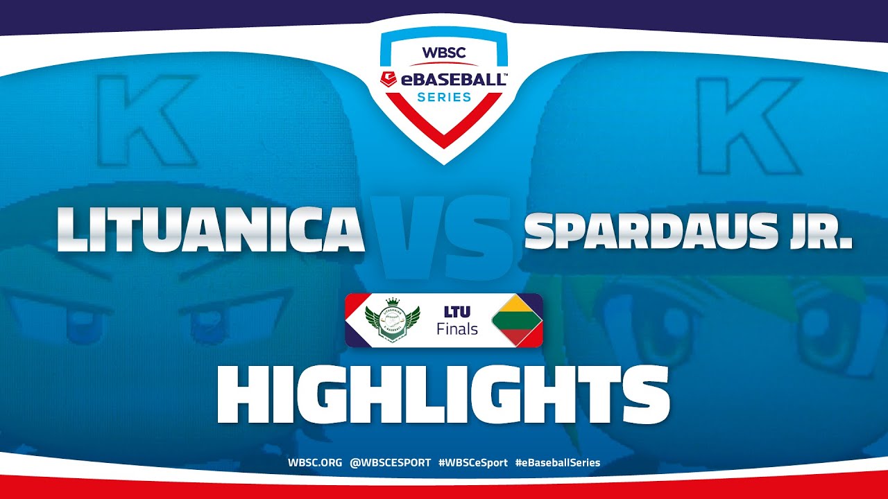 WBSC eBaseball™ Series 2025 | Lithuanian Finals - Highlights
