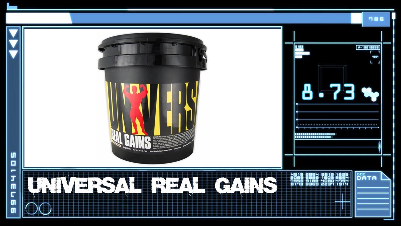 Universal Nutrition Real Gains | Everything You Need, Nothing You Don't?