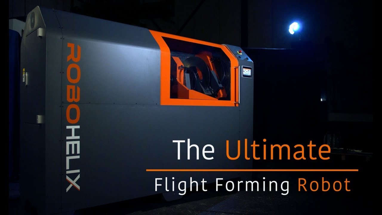 RoboHelix - Create Spiral Auger with Robotic Flight Forming Machine