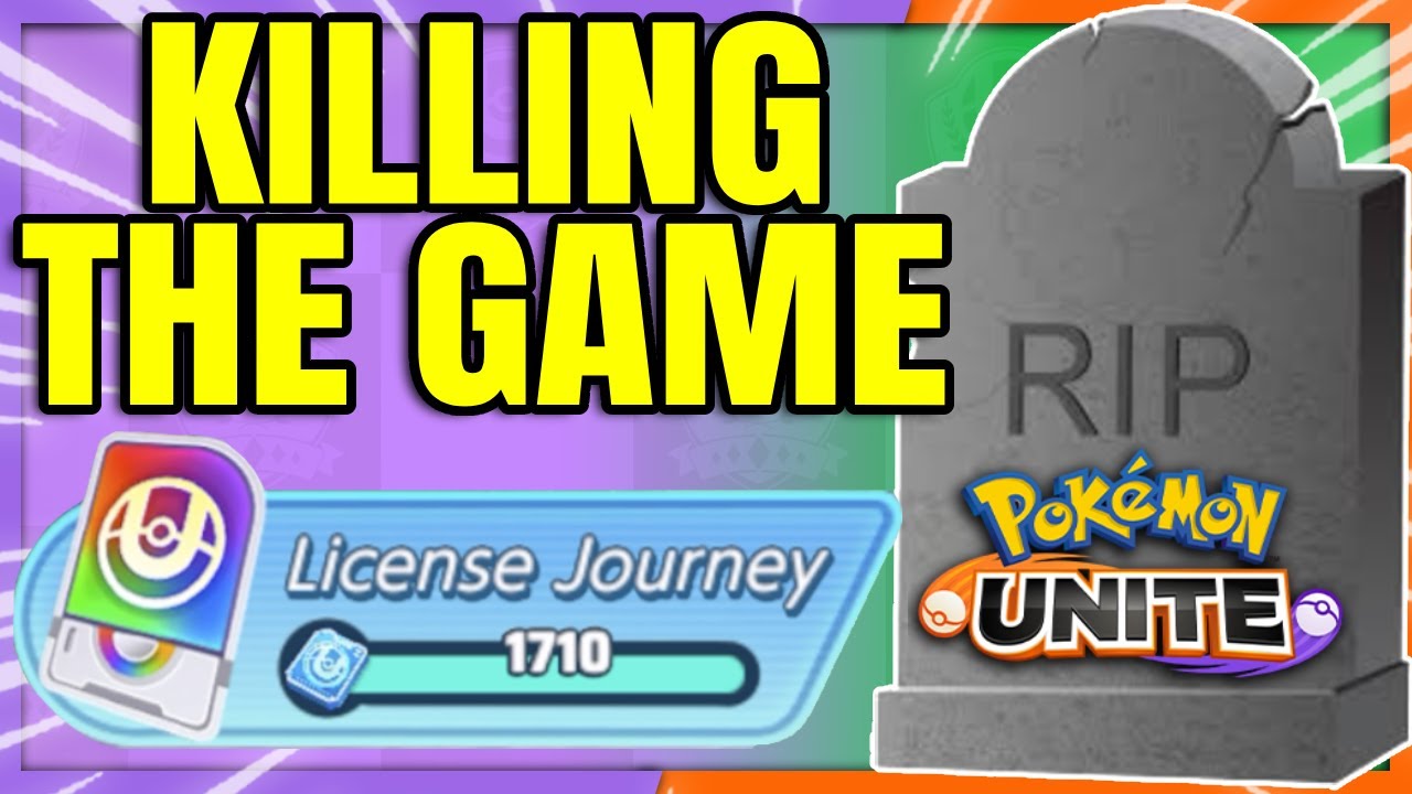 LICENSE JOURNEY is the Biggest Mistake that is going to end Pokemon Unite