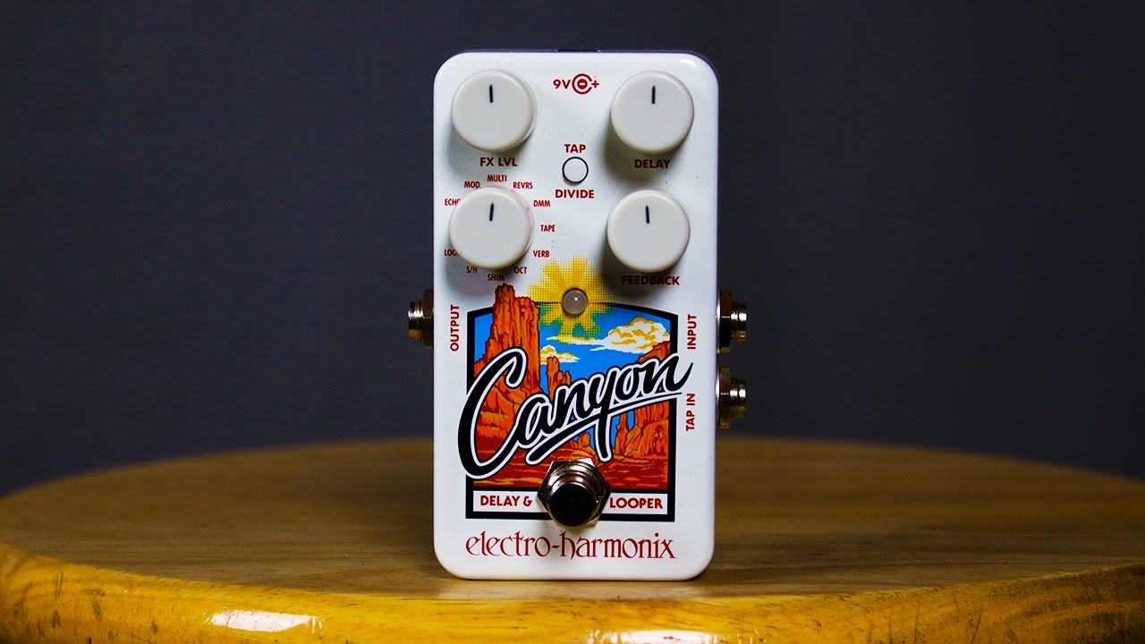 Ambient Guitar Gear Review - Electro-Harmonix (EHX) Canyon Delay & Looper