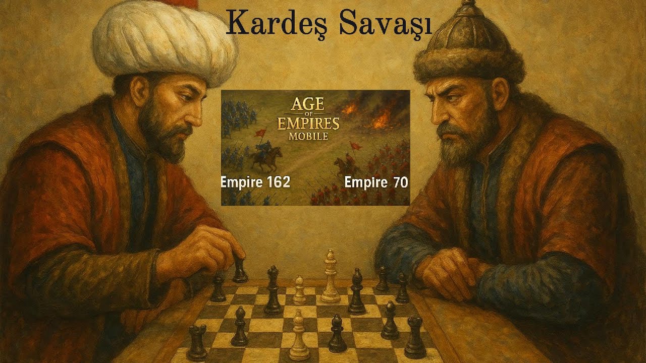 S162 vs S70. Globalde ilk kvk'mız. Güzel sohbetli dostlarla S70.  @ageofempiresmobile ​