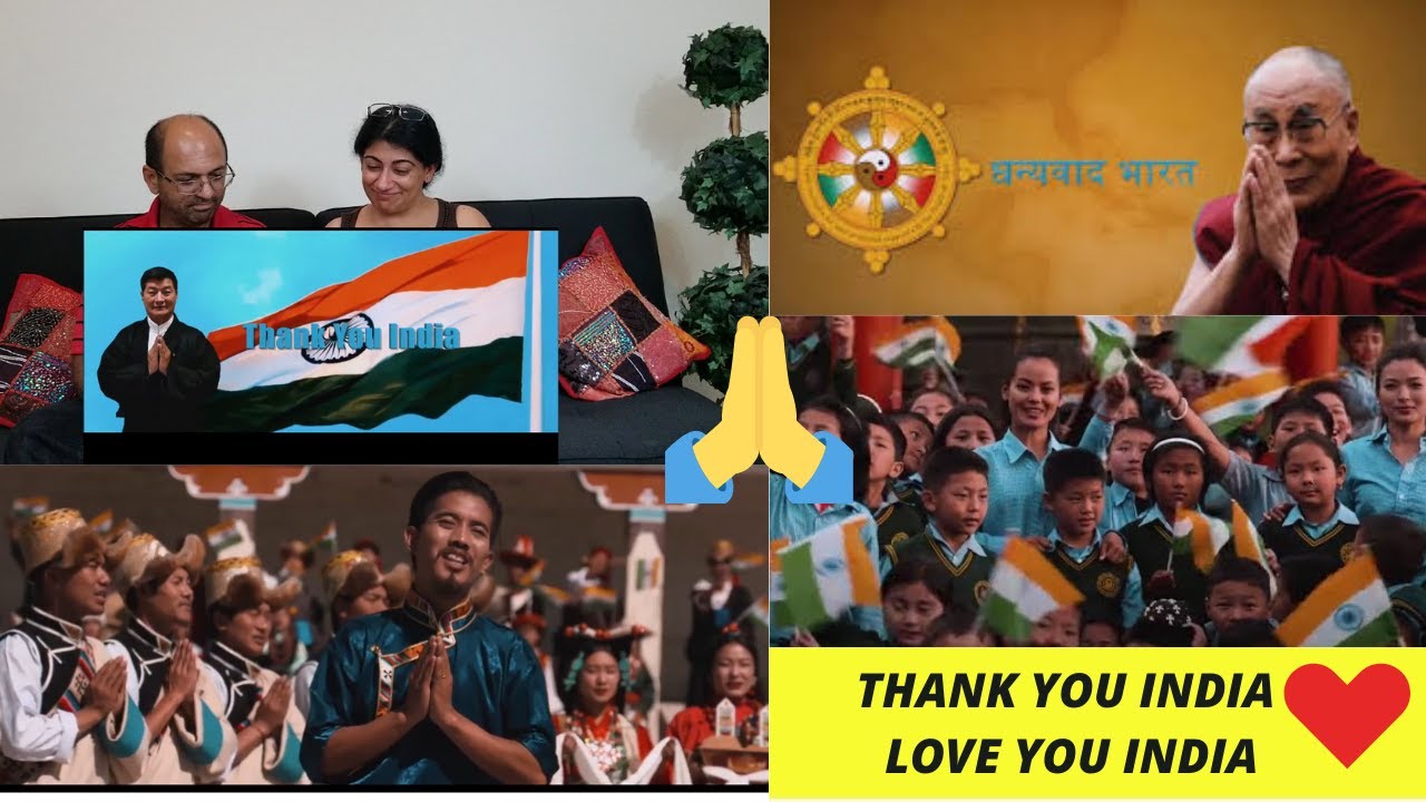 A Beautiful Tribute To India: By Tibetans | A Musical Tribute To The People Of India | REACTION