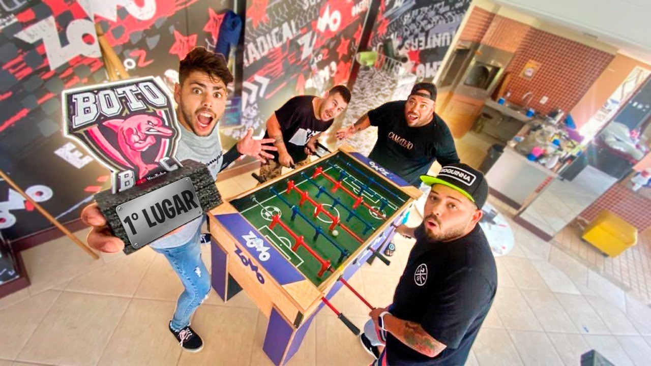 CAMPEONATO DE PEBOLIM - COM OS CAÇADORES DE LENDA - QUEM GANHO ?