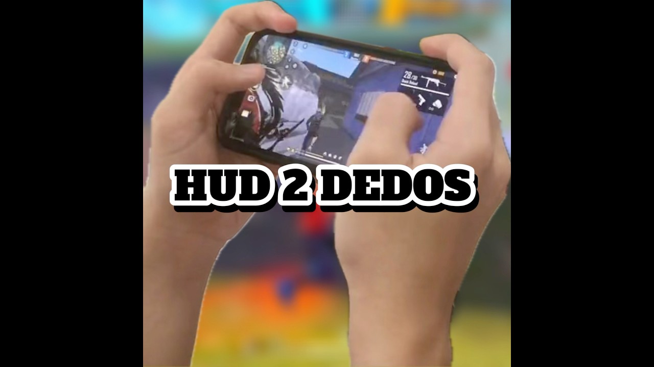 MEJORES HUD 2 DEDOS #freefire