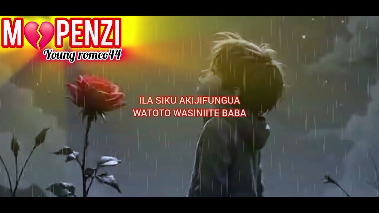 YOUNG ROMEO44 -MAPENZI (OFFICIAL LYRICS VIDEO)