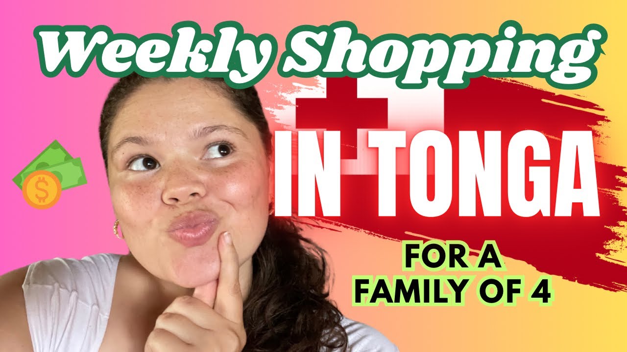 How much do groceries cost in Tonga? Shopping for a family of 4 in Tonga 🇹🇴