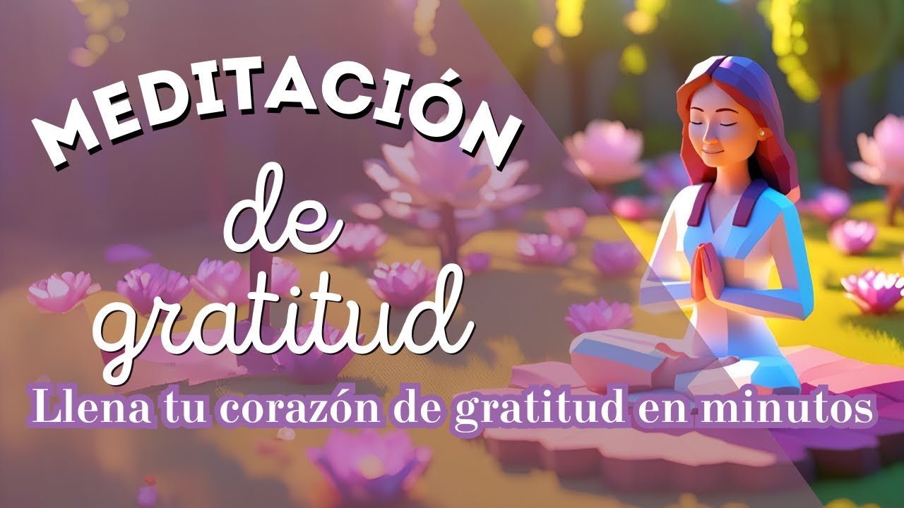 Afirmaciones de gratitud para la noche -  Meditaci&oacute;n guiada de Gratitud 4