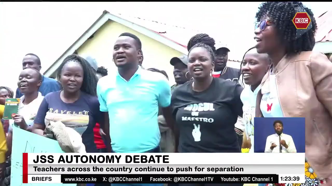 JSS teachers across the country continue to push for separation