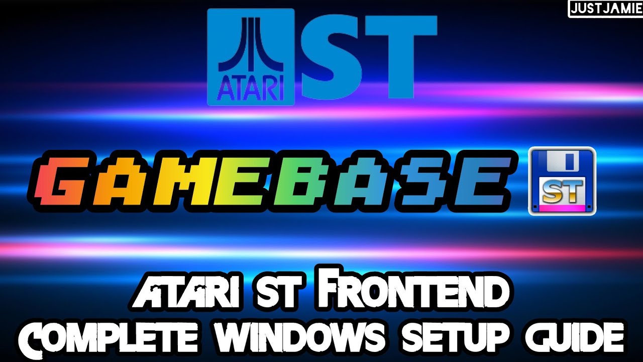 Gamebase Atari ST - Complete Beginners Guide  #atarist #emulator #frontend