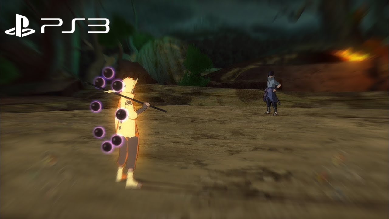 NARUTO STORM REVOLUTION PS3 MOD | NARUTO VS SASUKE DEATHMATCH OF CREATION