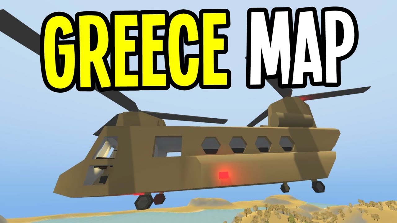 UNTURNED - New GREECE Map! New GUNS and VEHICLES! (Update 3.23.0.0)