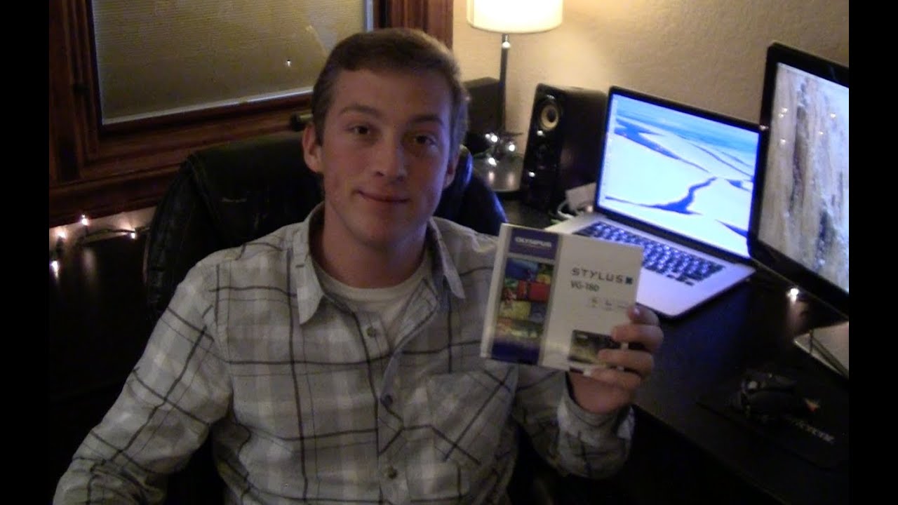 Olympus Stylus VG-180 Camera Unboxing