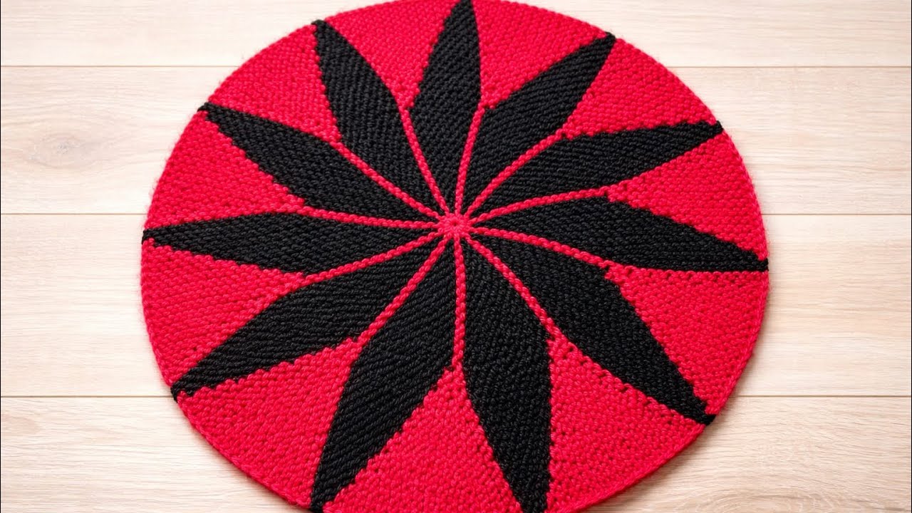Big size Doormat 32 फंदो से बनाना सीखे बड़े आकर का पायदान ।। doormat  new design #design #doormats