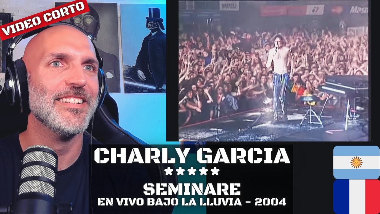 Reacción | Charly Garcia - Seminare - vivo 2004 Quilmes Rock (Bajo la Lluvia) | ElFrancés
