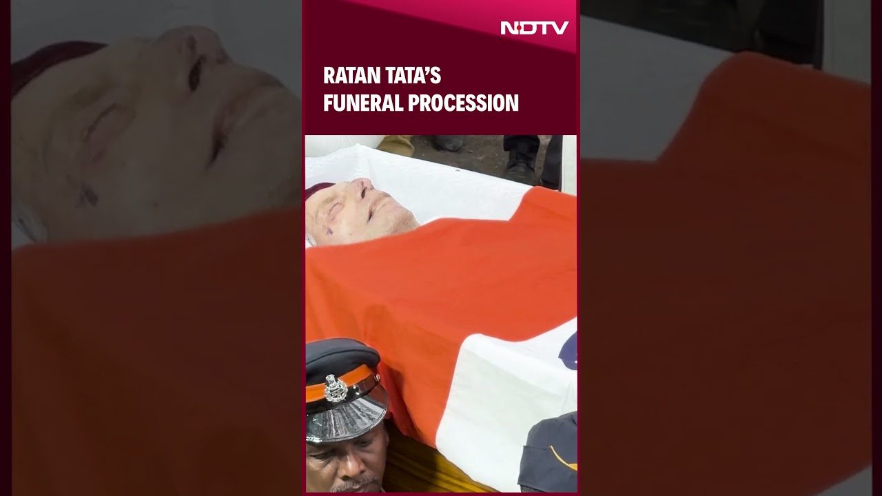Ratan Tata Funeral | Ratan Tata's Funeral Procession, Cremation With State Honours Soon