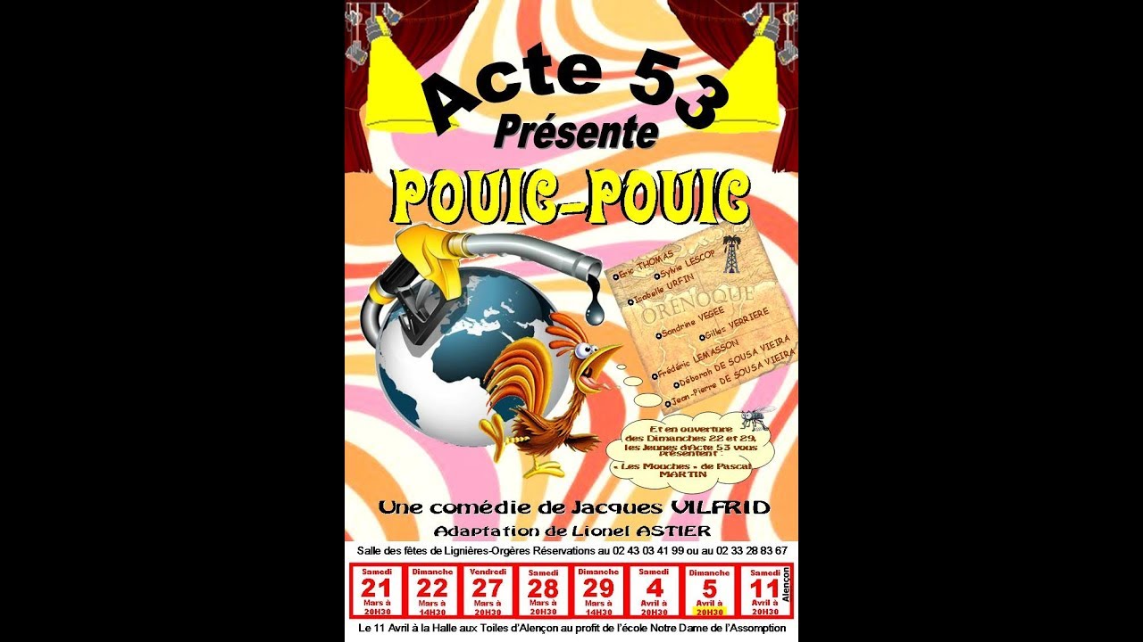 Pouic Pouic (Pièce de théâtre complet) - Acte 53 / 2015